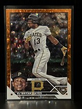 2023 Series 1 Base Orange Foil Ke'Bryan Hayes /299 - Pittsburgh Pirates