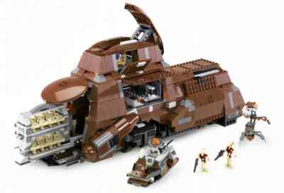 NEW Star Wars Trade Federation MTT 7662 Building Bricks Custom LEGO 100% MOC Set