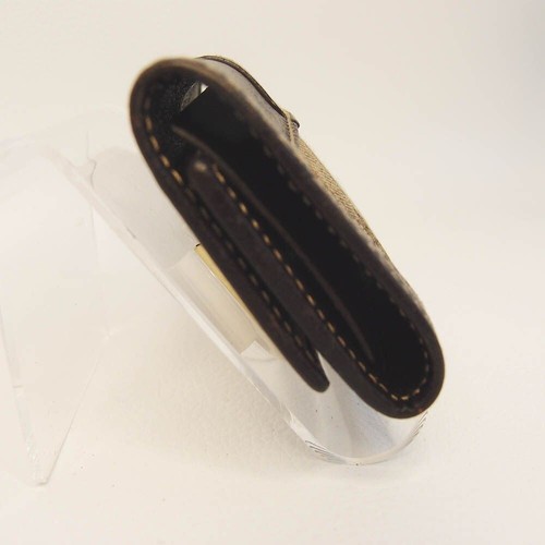 GUCCI Ribbon GG Pattern Leather Key Case All-Over Pattern - Picture 4 of 12