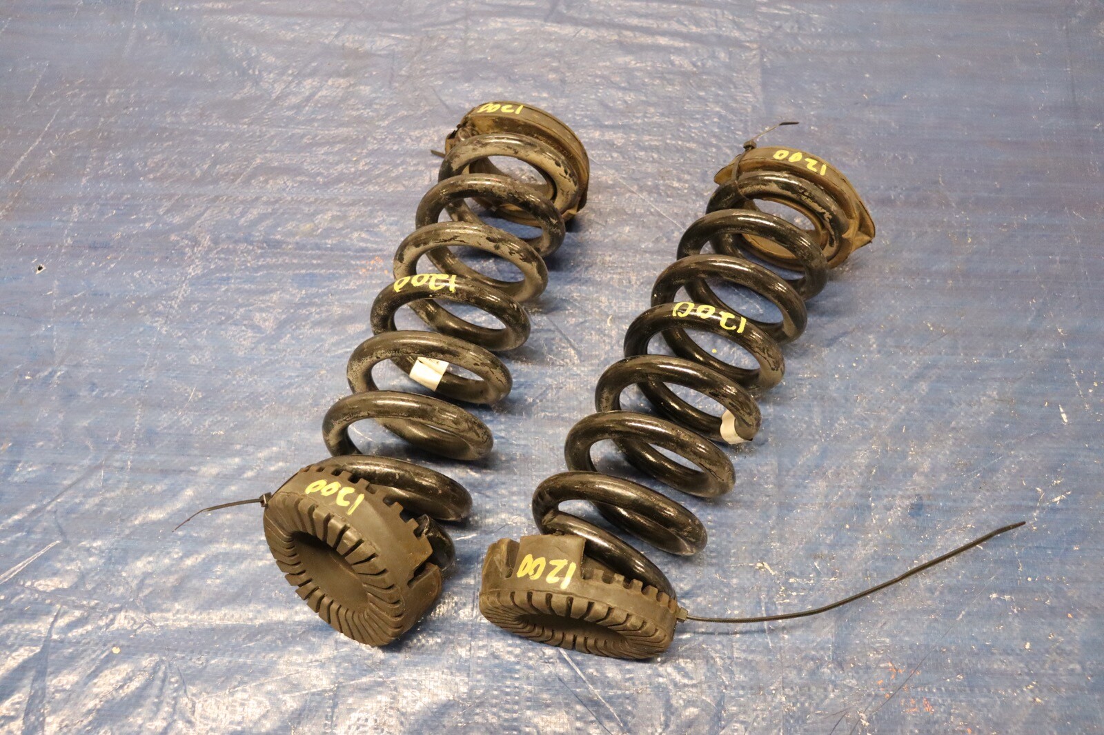 2017 17 MASERATI GHIBLI SEDAN S 3.0L V6 OEM LH RH REAR SHOCK SPRINGS #1200
