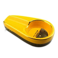 Ceramic Cigar Ashtray 1 Rest Holder Cigarate Holder Ash Slot Portable Travel Ash