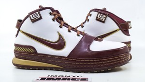 lebron maroon and gold