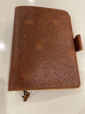 Planner Perfect A5 Caramel Everyday Organized Leather Traveler's Notebook