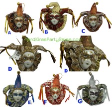 Jester Joker Magnet New Orleans Mardi Gras Party Favor Ornament Gift Magnets