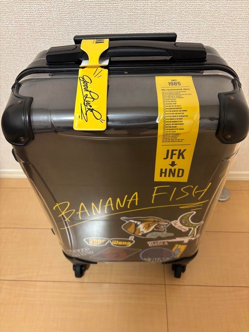 NEW] BANANA FISH Ash Links Suitcase Carry Bag H×W36×D23cm