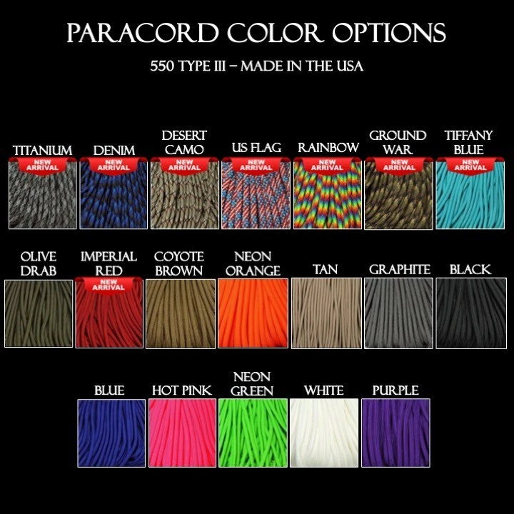 Springfield Hellcat Pro Kydex Trigger Guard w/ 550 Paracord (Choose Color) - Image 3 of 4