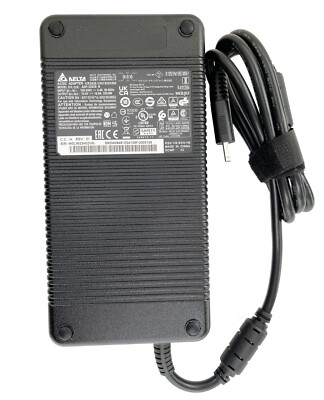 Genuine Delta 330W AC Adapter MSI Raider GE78HX 13VH-070US Power Cord Charger#