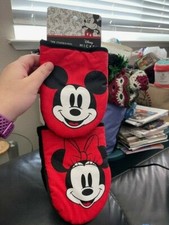 Disney Mickey Minnie Mouse Kitchen Mini Oven Mitts New