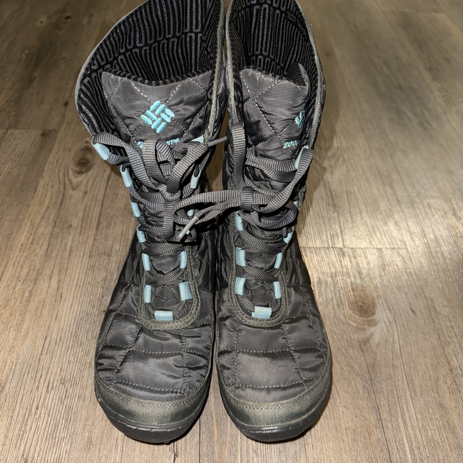 Columbia Snow Boots Women’s Size 10 Mid High Lace Up Waterproof 200g Thermacoil-image