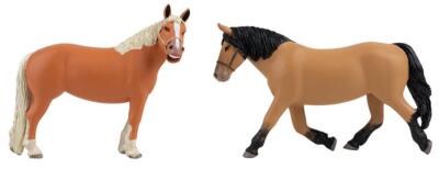 Pola 331552 2 Kaltblutpferde 1:22,5 Spur G Neu OVP Tiere