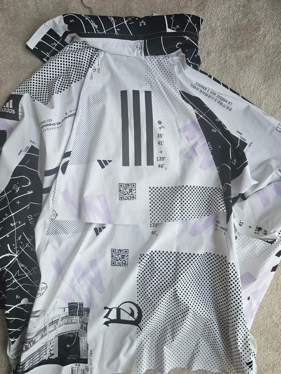 Adidas waterproof festival rain cape MySHELTER RAIN.RDY