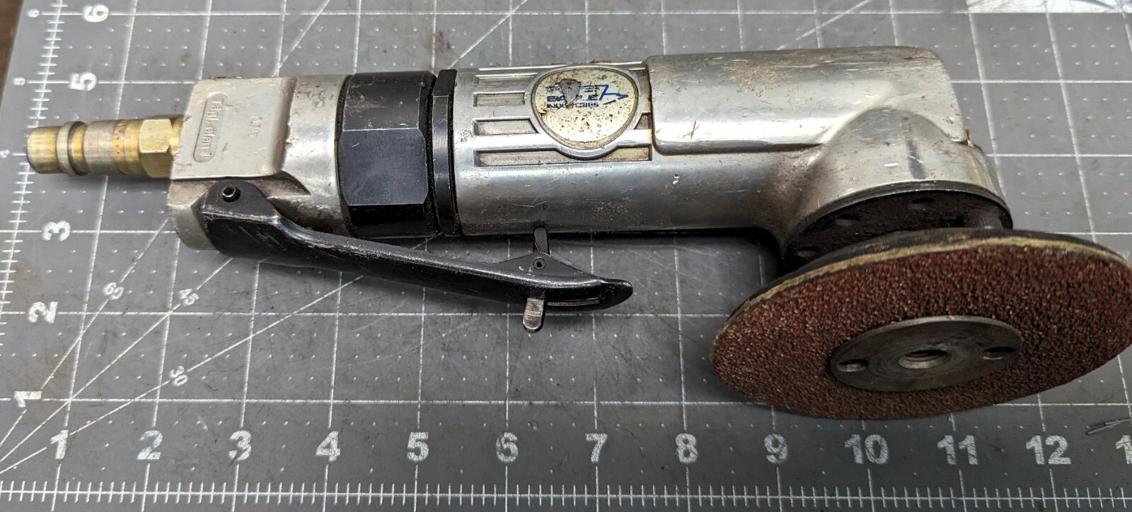 11,000 RPM 4” Angle Air Angle Die Grinder 0.6 hp 18cfm Eagle 5006 [A10FL] #3