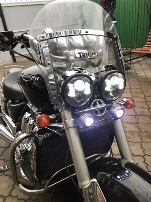 Leuchttürme Full LED Triumph Speed Street Triple Abblendlicht Brights Diurna 90W