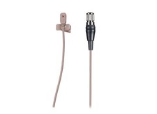 Audio-Technica MT830CH-TH Omni Condenser Lavalier Microphone cH Connector, Beige