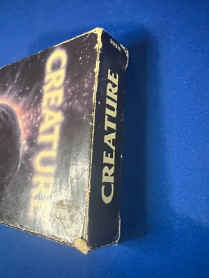 Creature (1985) VHS Rare Cult Classic Horror/Sci-Fi film Klaus