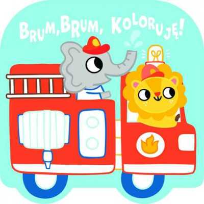 Brum brum koloruję Wóz strażacki {koloruje Woz strazacki}