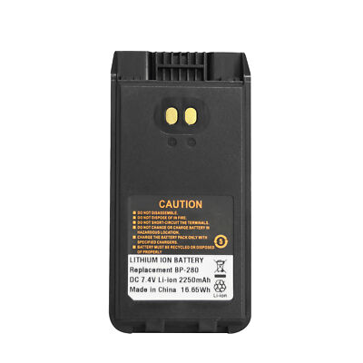 Pack De 10 Baterías De Litio Para Walkie Talkie ICOM F1000 / F2000 - Compatible BP-279 BP-280