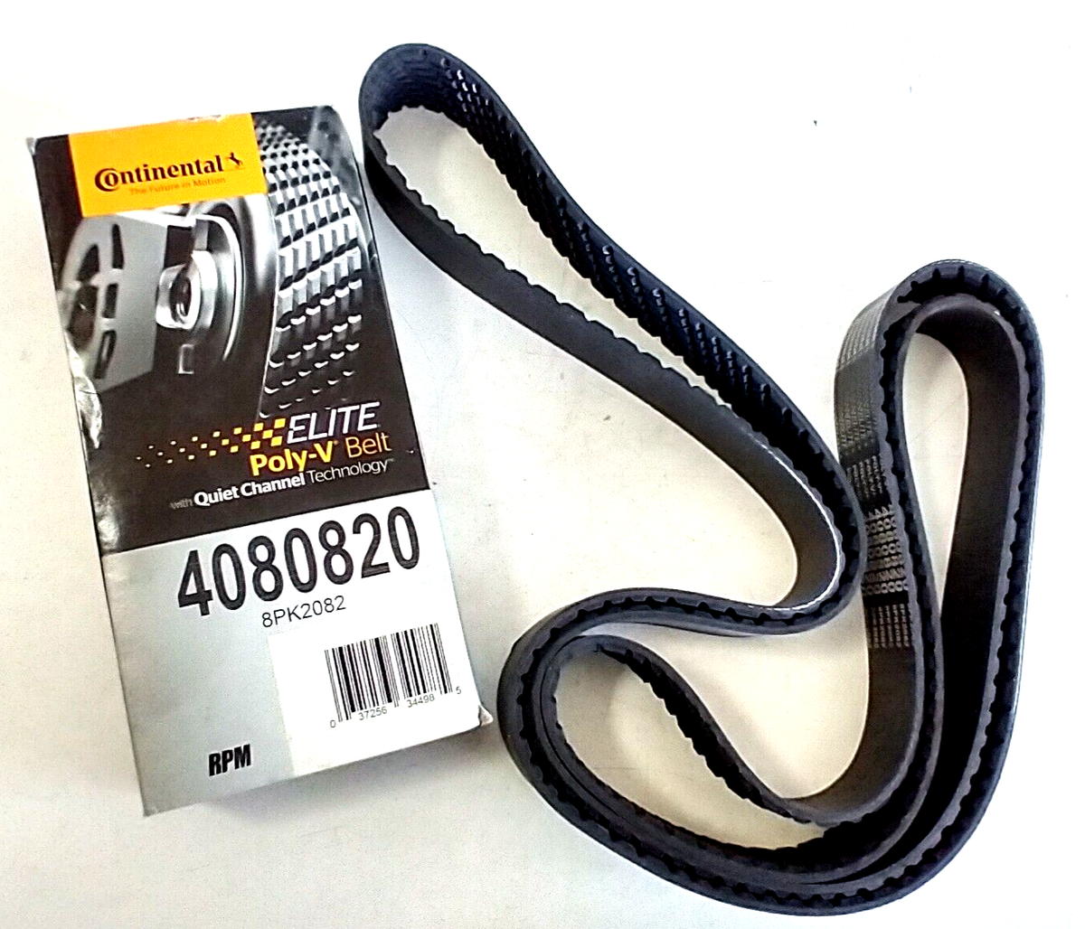 NEW Serpentine Poly-V Belt The Quiet Belt Gatorback CONTINENTAL