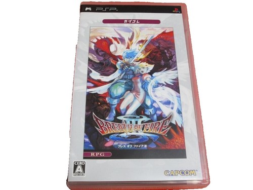 BREATH OF FIRE III 3 UMD PSP Playstation Portable 2189 psp