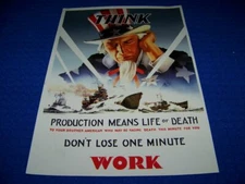 WWII UNCLE SAM AD "THINK" (2017)..1-PAGE ORIGINAL SALES AD.. (282AA)