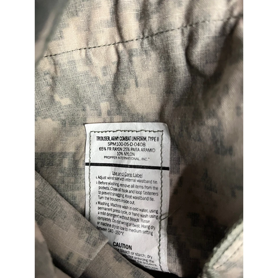 Propper Army Combat Uniform Type II Trousers Medium Long Camouflage Cargo Pants - Image 4 of 4