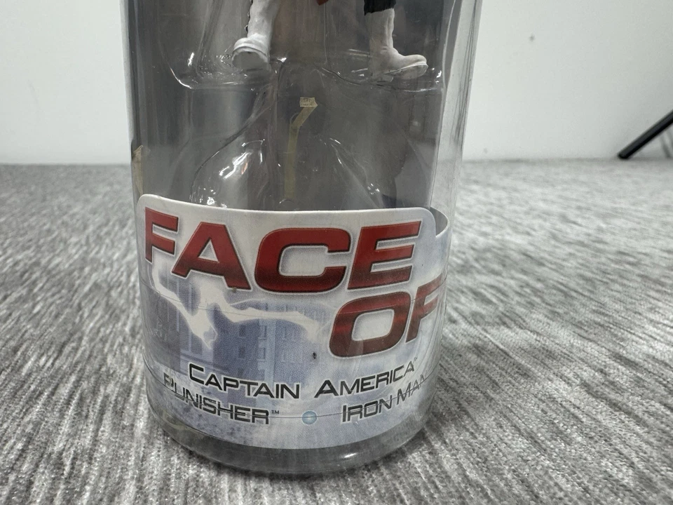 Hasbro Marvel Legends Action F Face Off Capitán América, Punisher, Iron Man LEER Foto 3 de 4