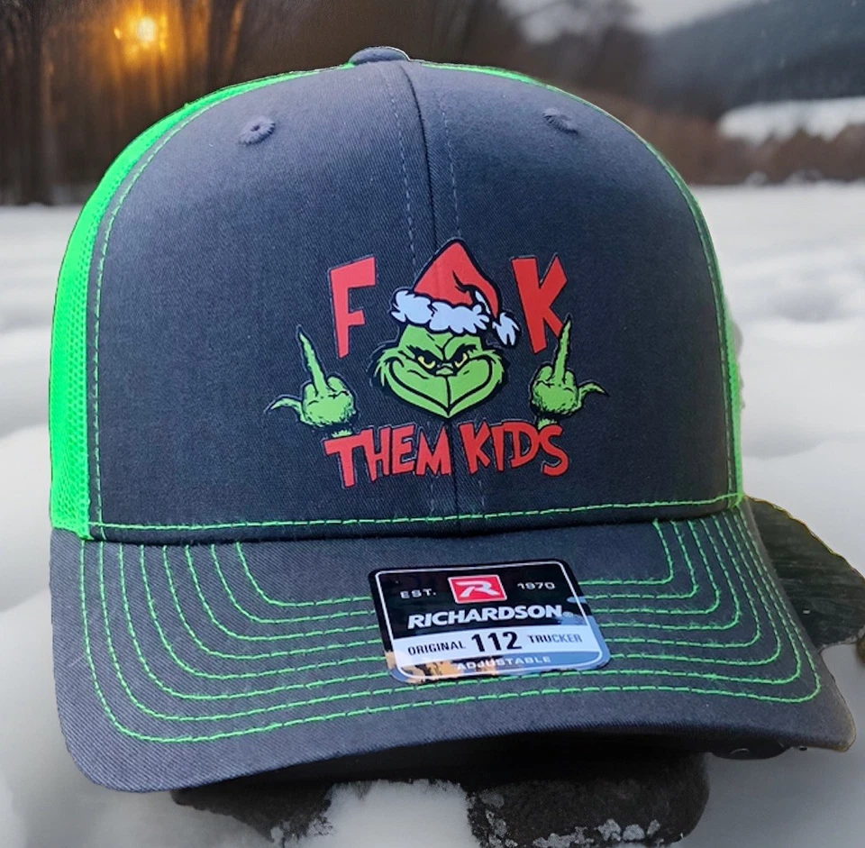 Sombrero de Navidad para Adultos Después de Santa Entrega Richardson 112 Ajustable Hecho en EE. UU. Foto 2 de 4