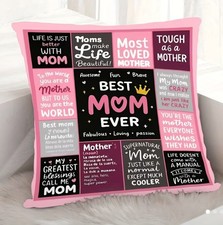 Besonderes Mama Mama Mutter Kissen Kissenbezug Geschenk 45 x 45 cm Muttertag