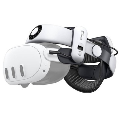 BOBOVR S3 Pro Head Strap Battery Air-Conditioning 10,000mAh 20W for Quest 3 & 3S