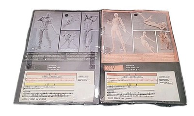 Male & Female 5-inch PVC Poseable Mannequins by WHHWYF Hand-Made Toys