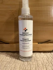 Medic Therapeutics organic hand sanitizer lavender