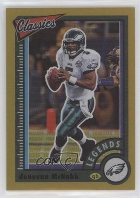 2022 Classics Timeless Tributes Premium Edition Gold 5/60 Donovan McNabb 0xh3
