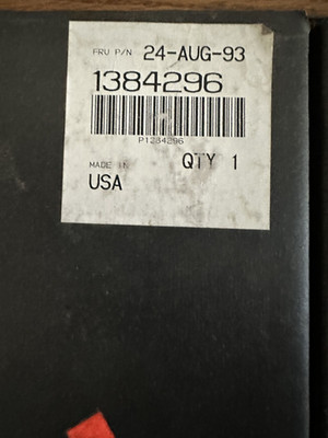 IBM Wheelwriter 3, 5 & 6 PART # 1384296 level 7,8,9,10 PRINTER BOARD NEW GENUINE