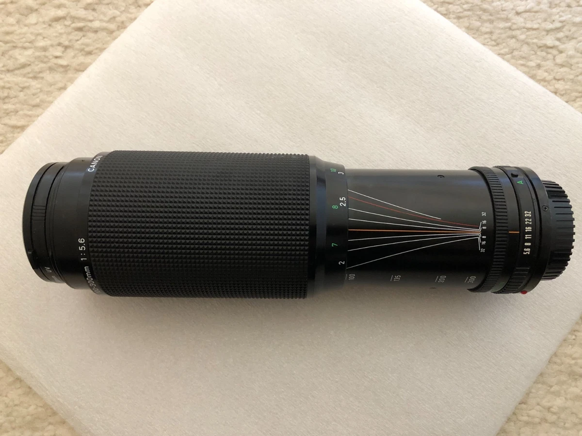CANON　ZOOM　LENS　FD　100m-300ｍ　1:5.6　レンズ New FD100-300mm f/5.6 - Canon Camera Museum