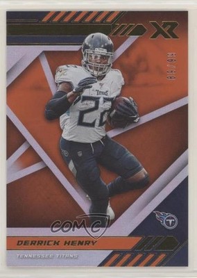 2020 Panini XR Orange 89/99 Derrick Henry #32 05db