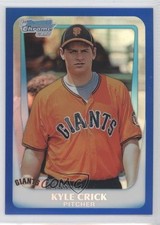 2011 Bowman Draft Chrome Prospects Blue Refractor 107/199 Kyle Crick #BDPP24 1c7