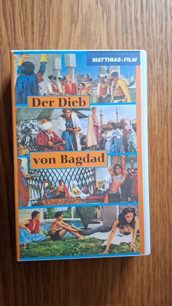Der Dieb von Bagdad VHS 1940 Sabu Conrad Veidt Michael Powell Matthias-Film C6