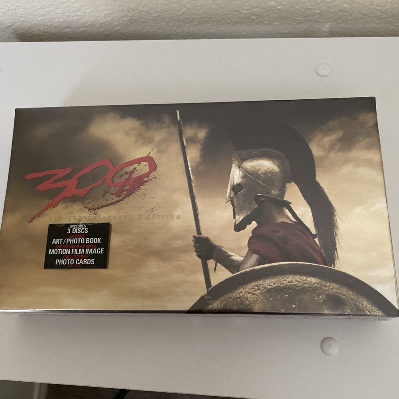 300 (Limited Collector’s Edition DVD - 3 Disc Set). New, Sealed