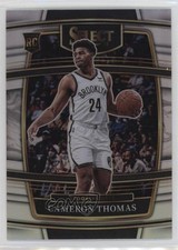 2021-22 Panini Select Concourse Silver Prizm Cameron Thomas #21 1q7f