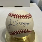 Joe DiMaggio Autographed Baseball New York Yankees Original Signed Ball