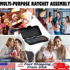 Home Repairs 24 In 1 Multi Bit Magnetic Screwdriver Set Multifunctional Toolbox 