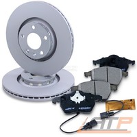 Bremsscheiben BelÜFtet Ø312 +BremsbelÄGe Vorne FÜR Audi A4 B6 B7 8E2 8E5 8EC 8ED