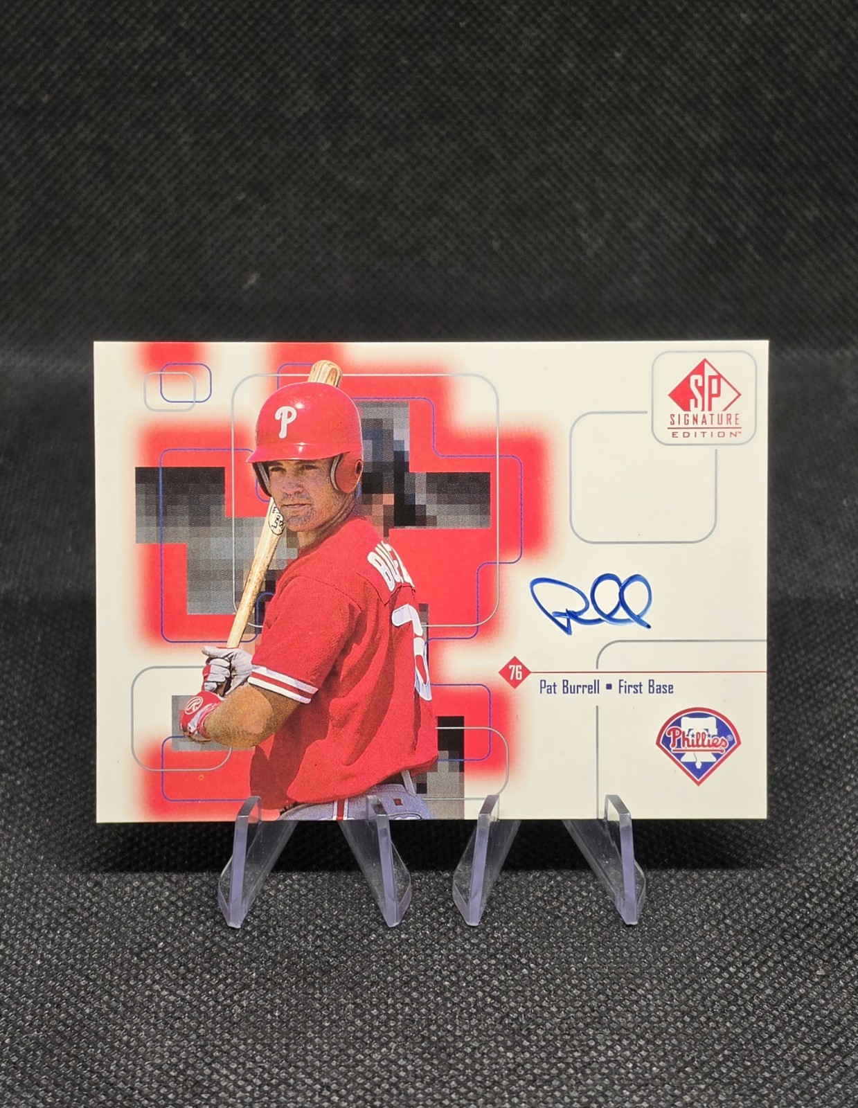 1999 SP Signature Edition Pat Burrell #PB Rookie Auto RC 1oq8