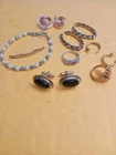 vintage costume jewelry lot for craft