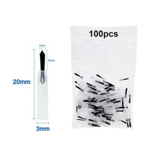 Dental Applicator Brush Tips for Composites Bonding Pit  Fissure Sealant 100pk