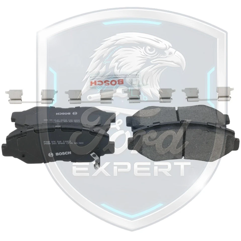 Kit de pastillas de freno delanteras y traseras de cerámica Bosch OEM para Honda CR-V 2005-2016 9 años de garantía Foto 3 de 4