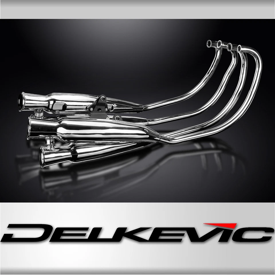 Delkevic OEM réplica escape completo para Honda CB500 CB550K Foto 2 de 4