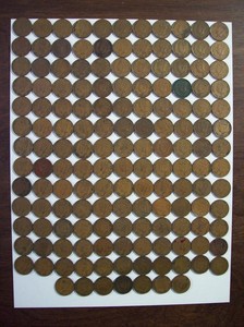 Newfoundland Small Cents Lot of 150 Mixed Dates