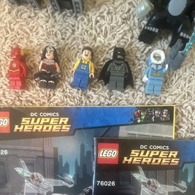 LEGO DC Comics Super Heroes 76026 Gorilla Grodd Goes Bananas w/Instructions