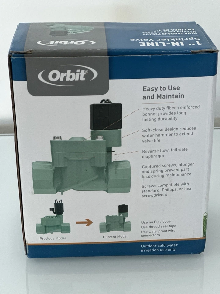 ORBIT 1” IN -LINE SPRINKLER / FPT AUTO INLINE VALVE # 57281 - Image 4 of 4